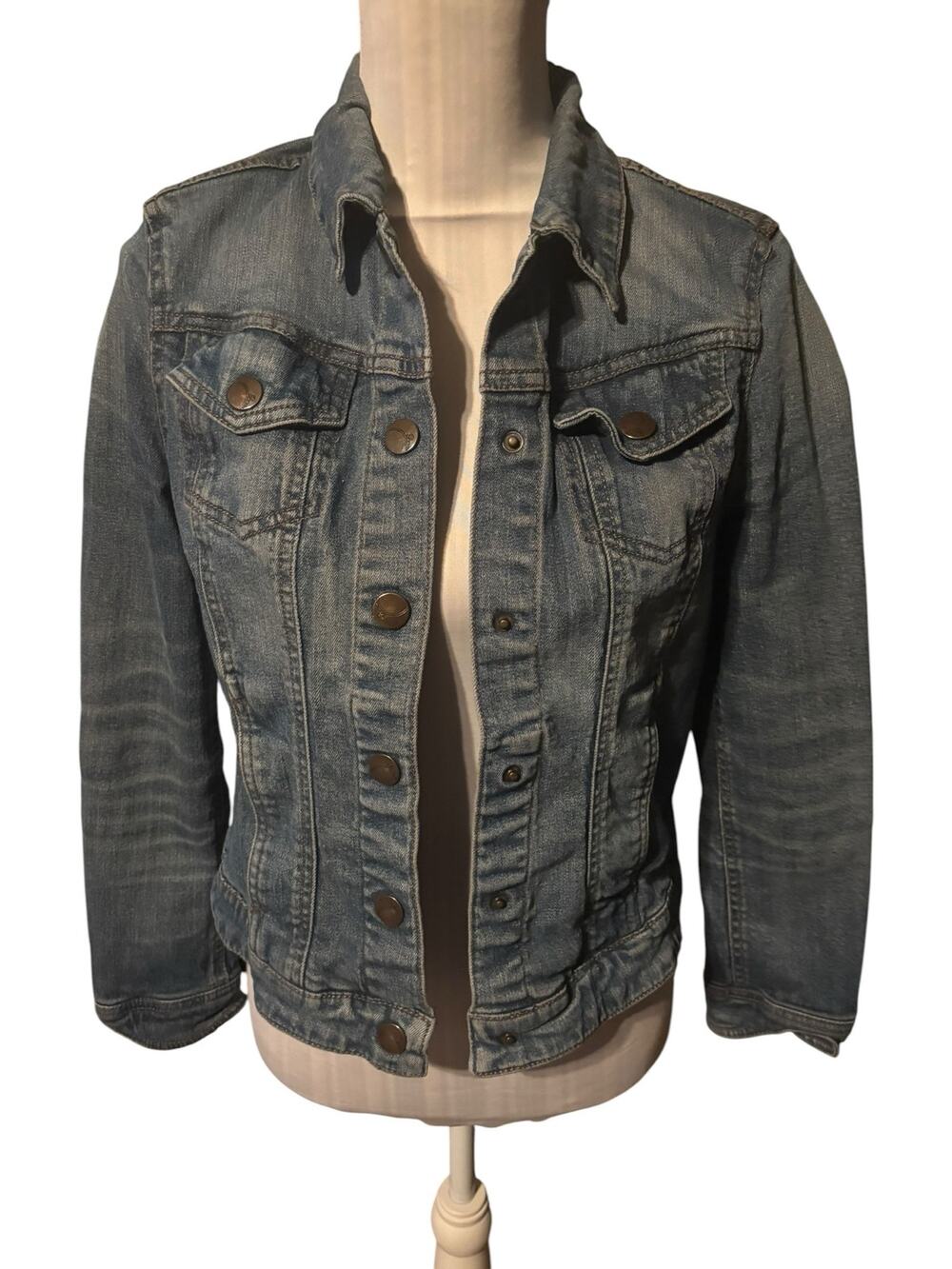 CAMAiEU Denim Jean Jacket Size 8